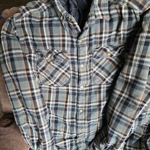 Wolverine Black and Gray Quilted-Lined Plaid Jacket